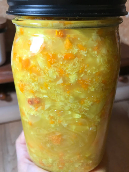 The Power of Homemade Cold & Flu Vinegar: Nature’s Fire Cider for Immunity