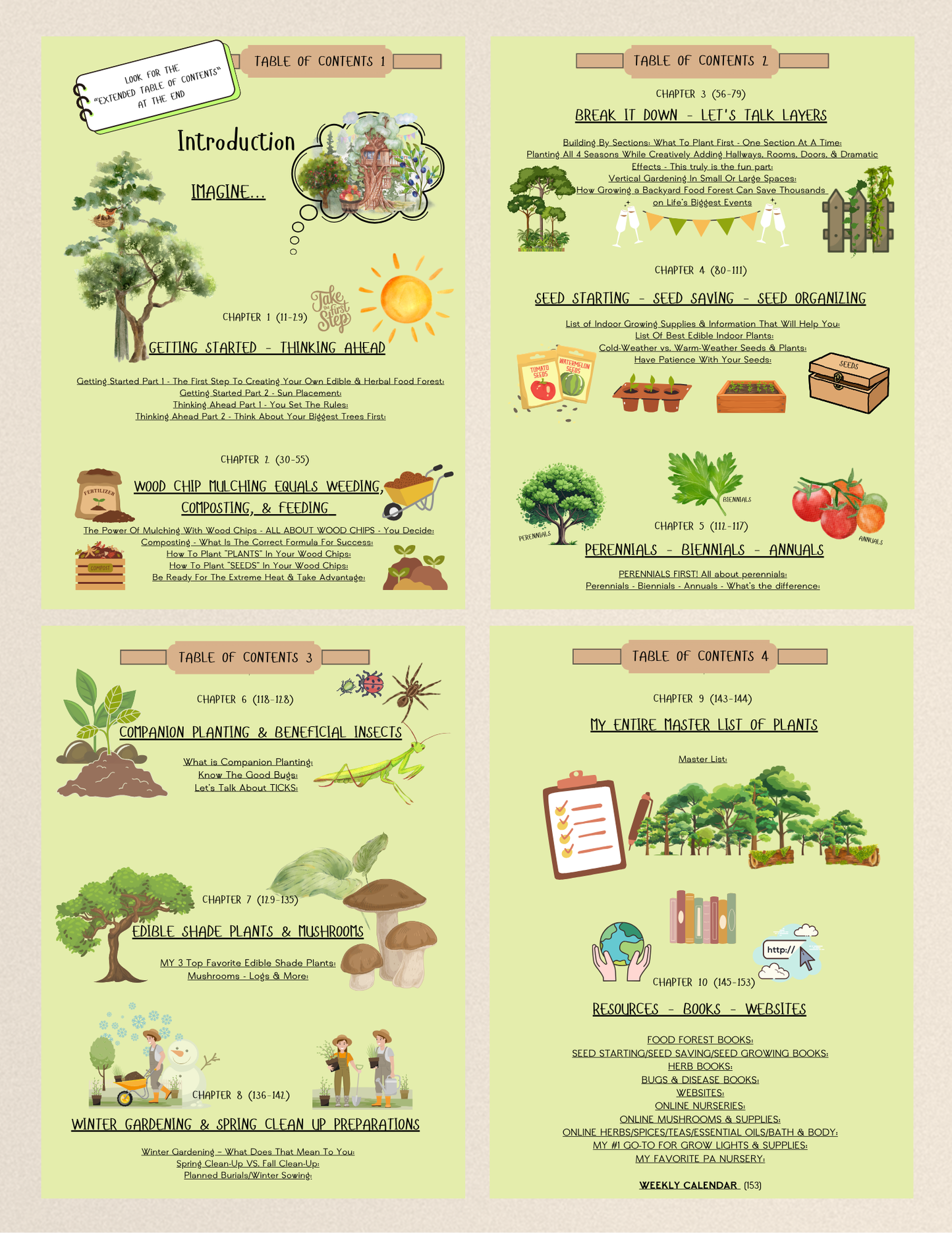 THE HOMEMADE GARDENER SELF-SUFFICIENT STARTER BUNDLE